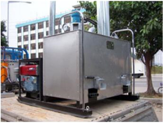 YD1000/800液壓雙缸熱熔釜（燃氣型）